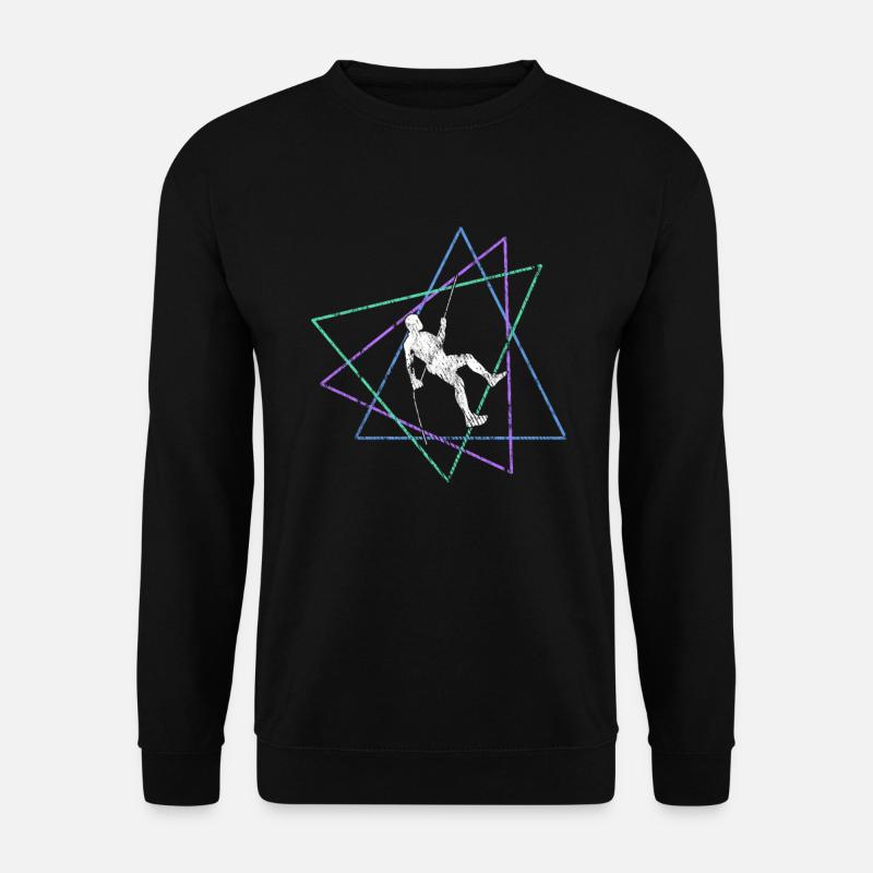Klettern - Unisex Pullover - Schwarz