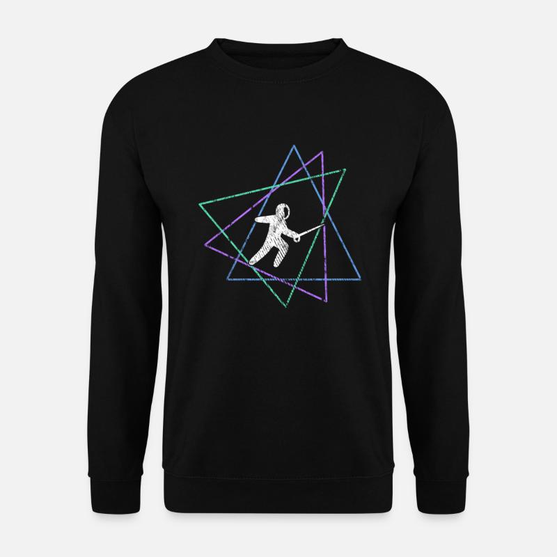 Fechten - Unisex Pullover - Schwarz