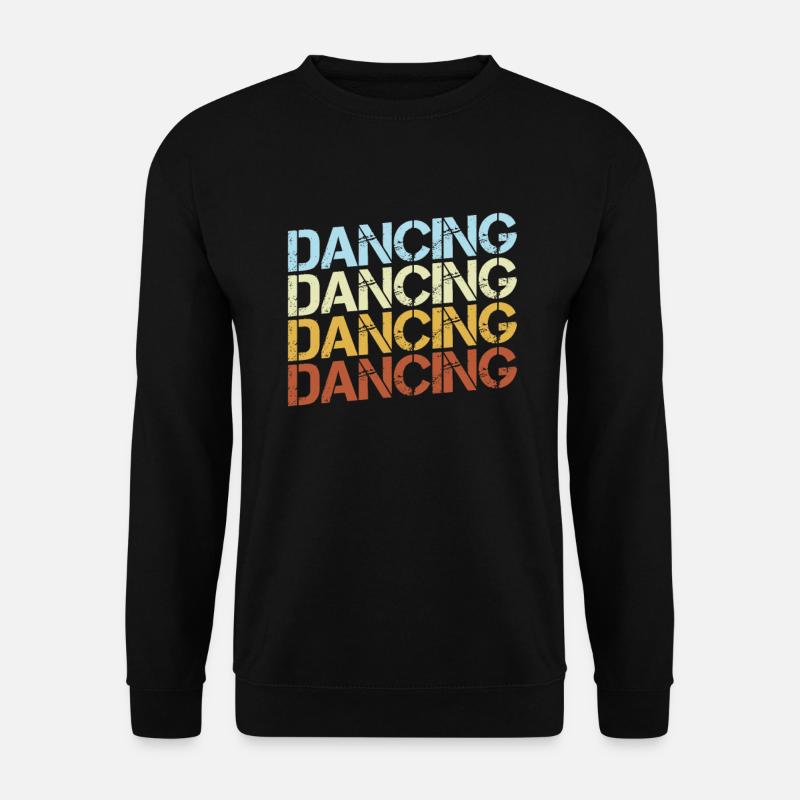 Dancing Retro - Unisex Sweatshirt - black