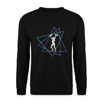 Aptitude - Sweat-shirt Unisexe - noir - Devant - Alina (178cm) & Michal (187cm)