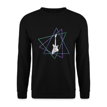 Rock - Unisex Pullover - Schwarz - Vorne - Alina (178cm) & Michal (187cm)