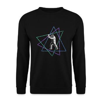 Paintball - Unisex Pullover - Schwarz - Vorne - Alina (178cm) & Michal (187cm)