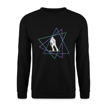 Planche à neige - Sweat-shirt Unisexe - noir - Devant - Alina (178cm) & Michal (187cm)