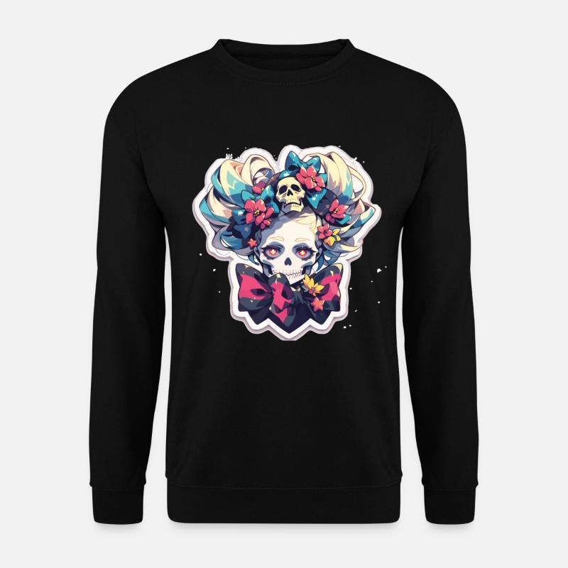 Totenkopf - Unisex Pullover - Schwarz