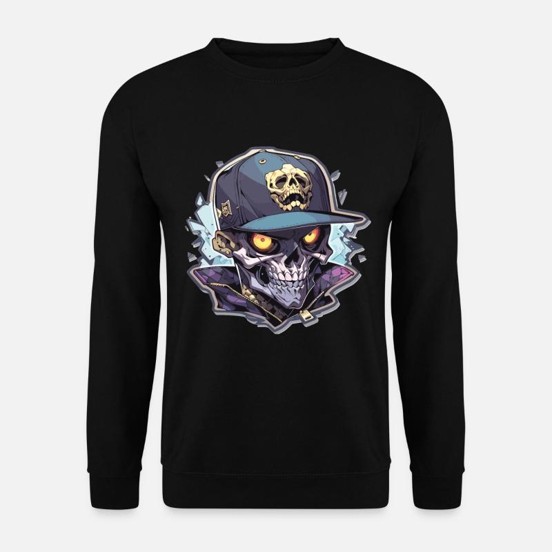 Totenkopf - Unisex Pullover - Schwarz