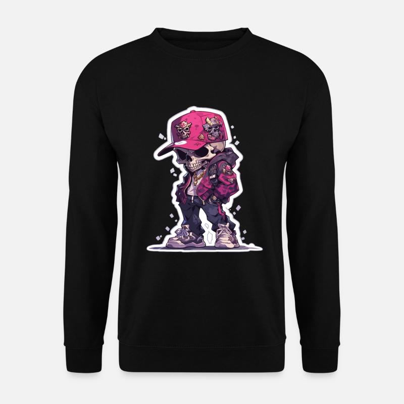 Skull - Unisex Sweatshirt - black