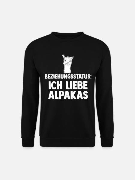 Alpaka - Unisex Pullover - Schwarz