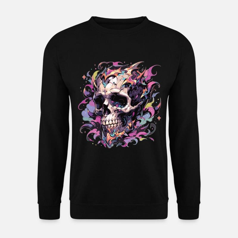 Totenkopf - Unisex Pullover - Schwarz