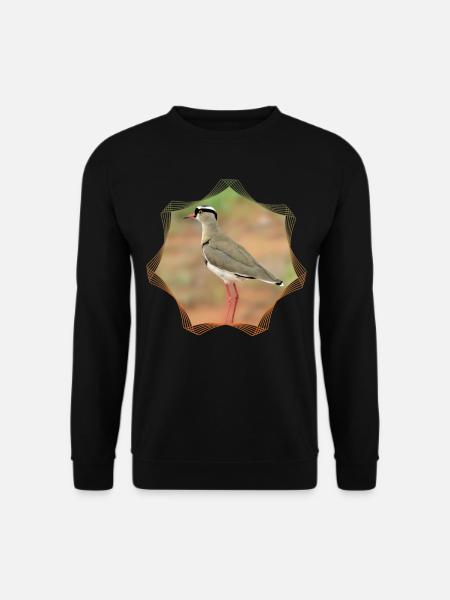 Kiebitz - Vogel - Afrika - Vögel - Ornithologie - Unisex Pullover - Schwarz