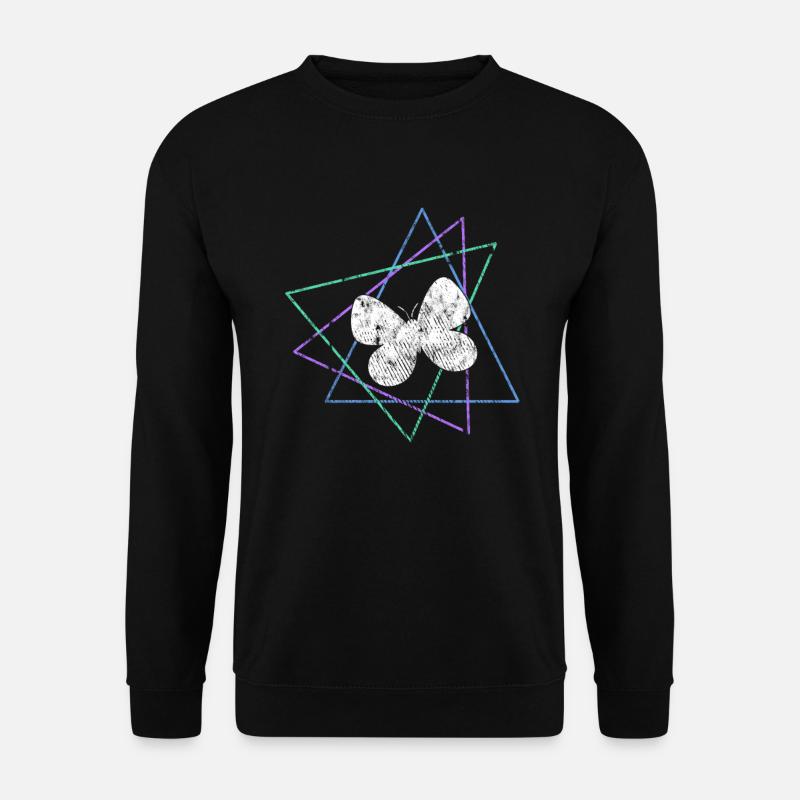 Schmetterling - Unisex Pullover - Schwarz