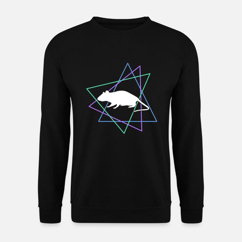 Maus - Unisex Pullover - Schwarz