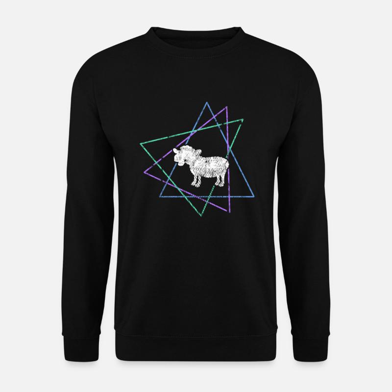 Schaf - Unisex Pullover - Schwarz