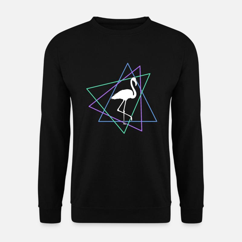 Flamingo - Unisex Pullover - Schwarz