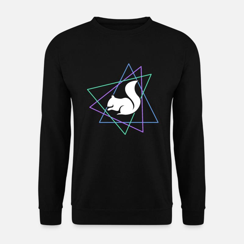 Squirrel - Unisex Sweatshirt - black