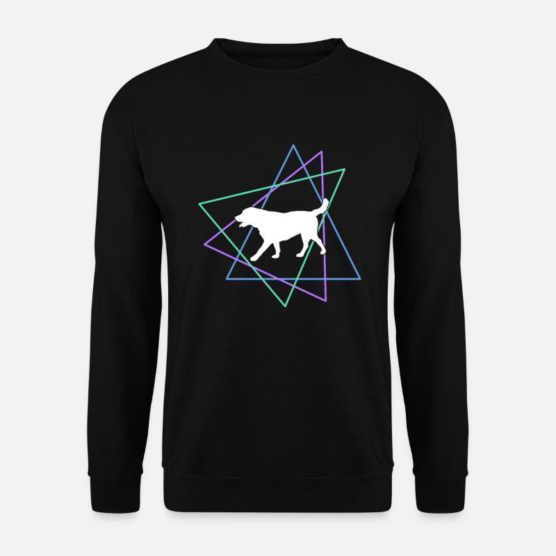 Hund - Unisex Pullover - Schwarz