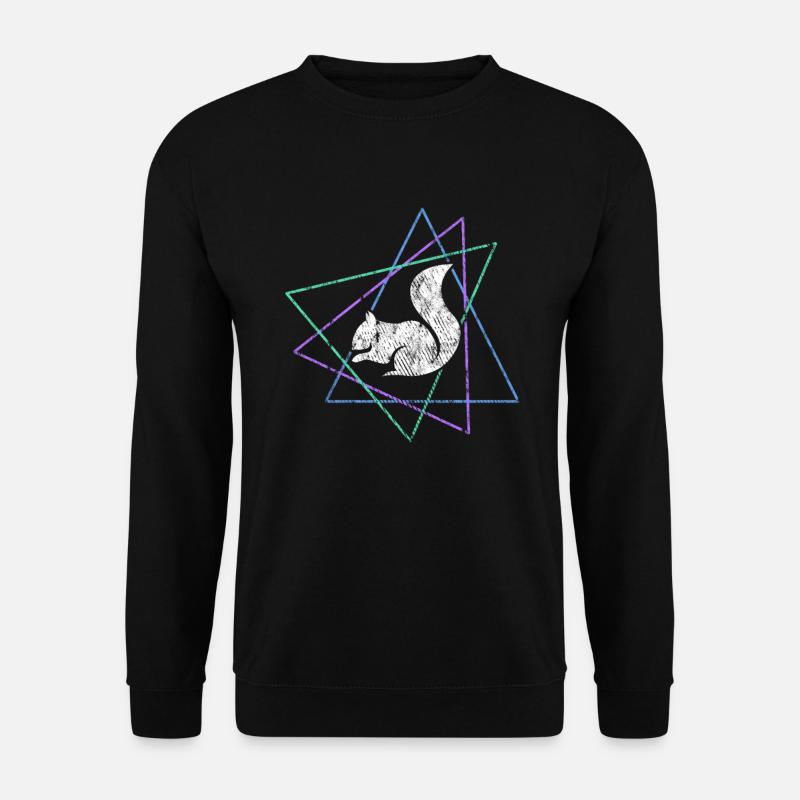 Squirrel - Unisex Sweatshirt - black