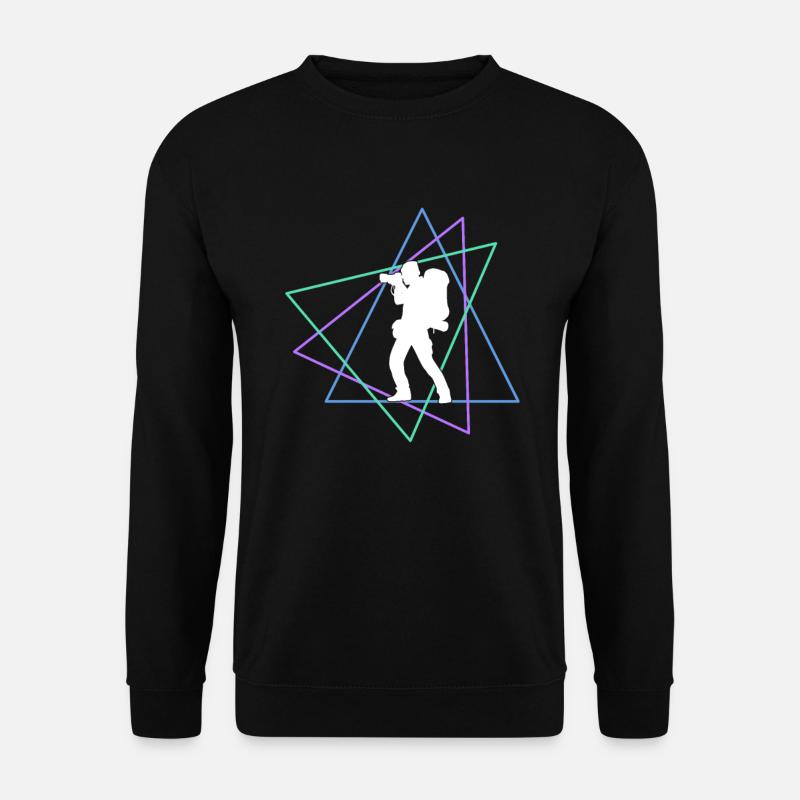 Fotografie - Unisex Pullover - Schwarz