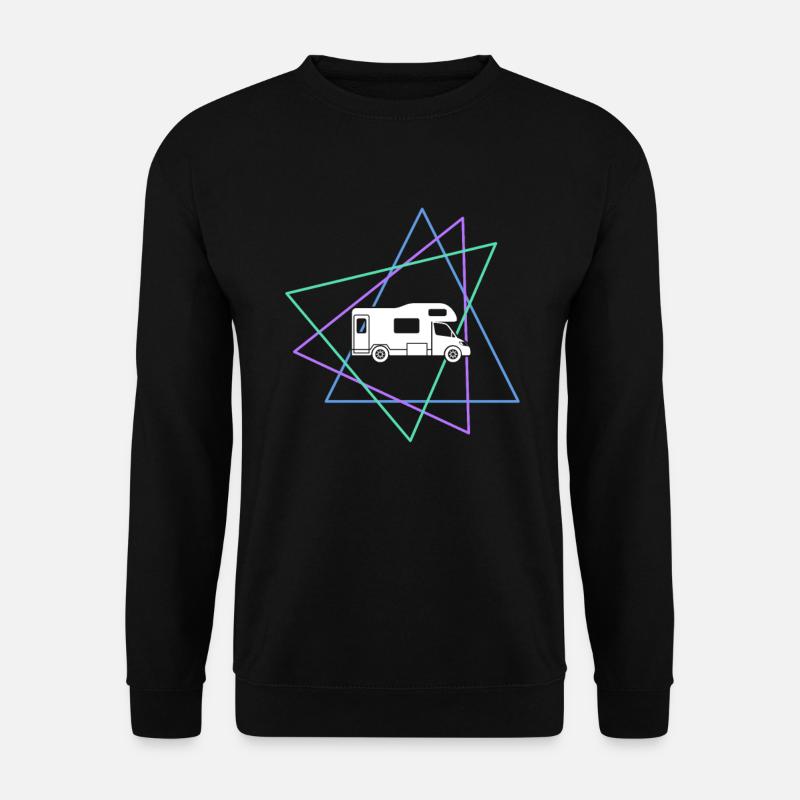 Camping - Unisex Sweatshirt - black