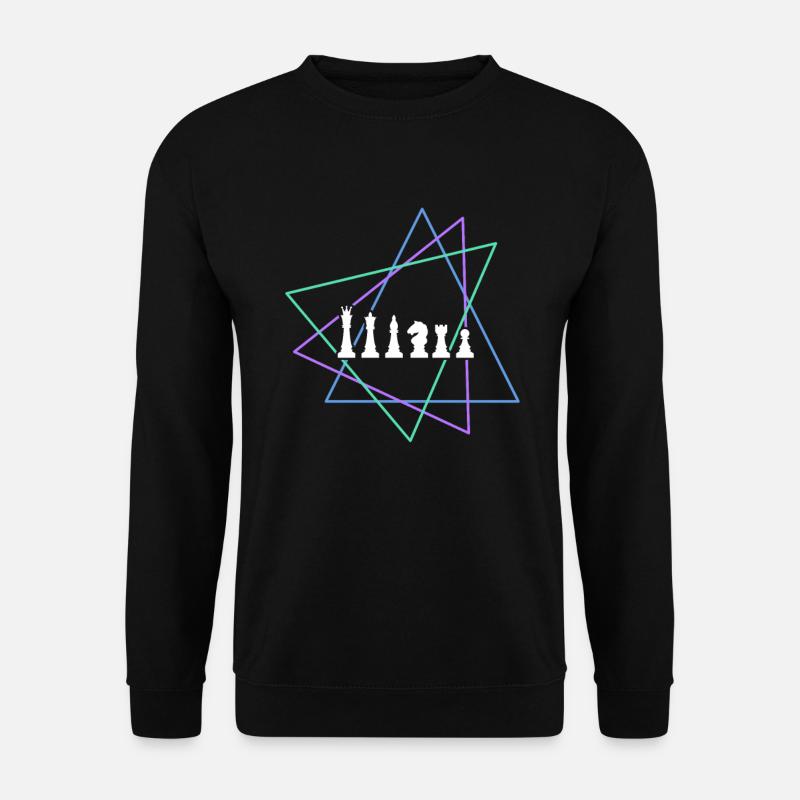 Échecs - Sweat-shirt Unisexe - noir