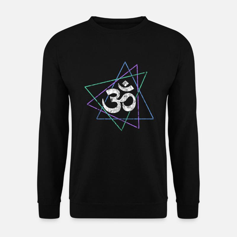 Meditation - Unisex Pullover - Schwarz