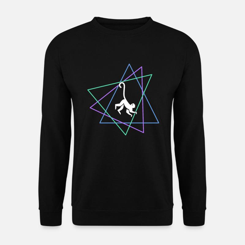 Monkey - Unisex Sweatshirt - black
