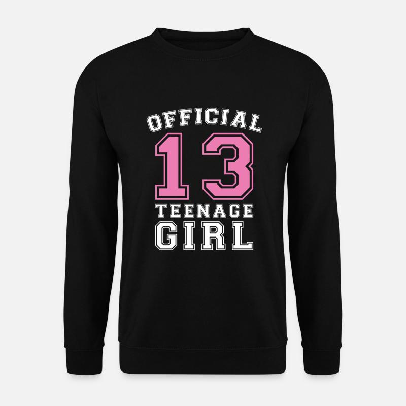 Geboren 13 Teen Jugend Jugendlich - Unisex Pullover - Schwarz