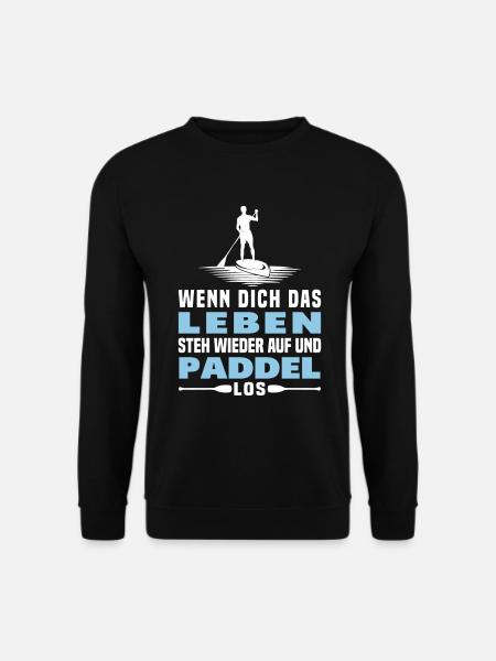 Stand Up Paddling SUP - Unisex Pullover - Schwarz