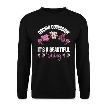 I Looked Up My Symptoms turns out i just need more - Unisex Pullover - Schwarz - Vorne - Alina (178cm) & Michal (187cm)