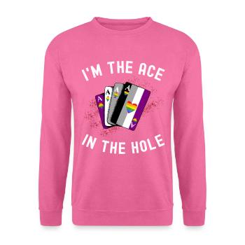 Asexual Ace - Unisex Sweatshirt - pink - Front