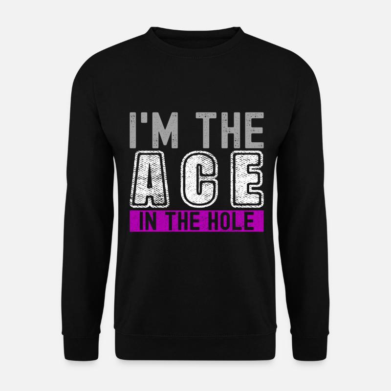 Asexual Ace - Unisex Sweatshirt - black