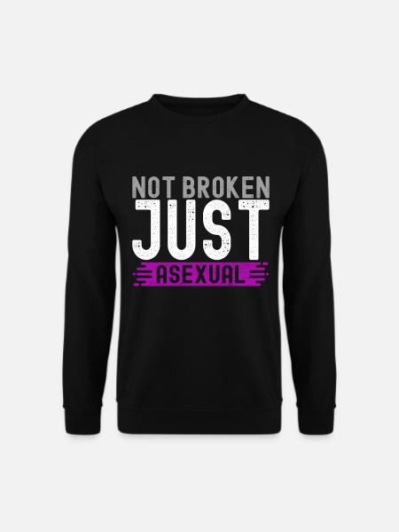 Asexual Ace - Unisex Sweatshirt - black