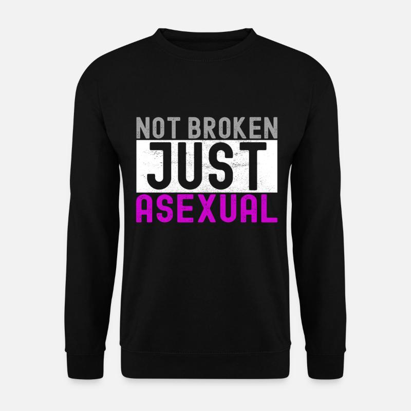 Asexual Ace - Unisex Sweatshirt - black