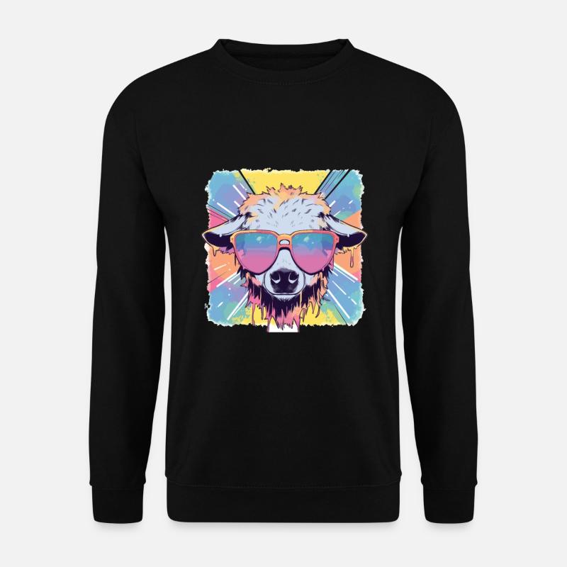 Schaf Schäfer Schäffschen Landwirtschaft - Sweat-shirt Unisexe - noir