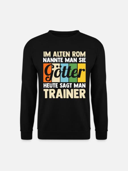 Sportmannschaft Trainer - Unisex Pullover - Schwarz