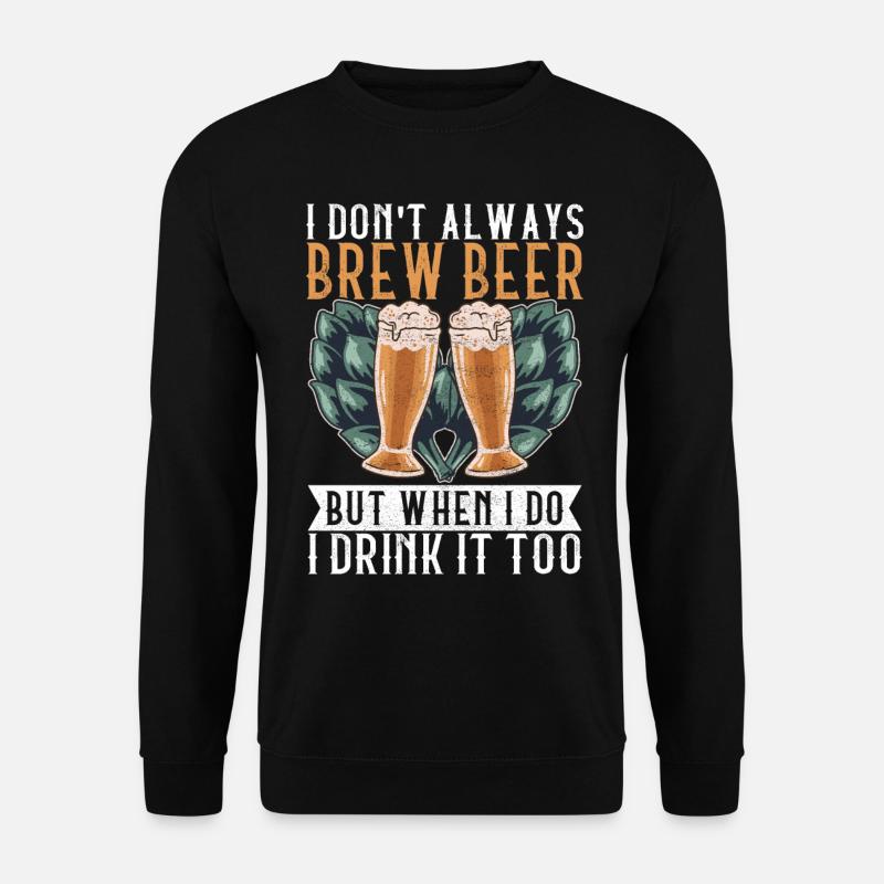 Beer Brewer Beer Brewing - Unisex Sweatshirt - black