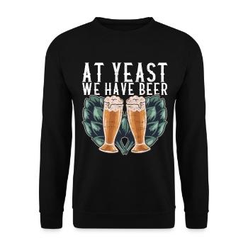 Brassage de bière Brassage de bière - Sweat-shirt Unisexe - noir - Devant - Alina (178cm) & Michal (187cm)