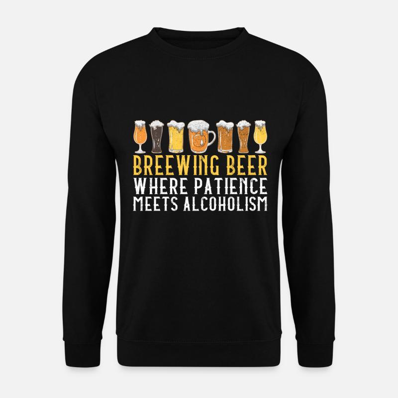 Beer Brewer Beer Brewing - Unisex Sweatshirt - black