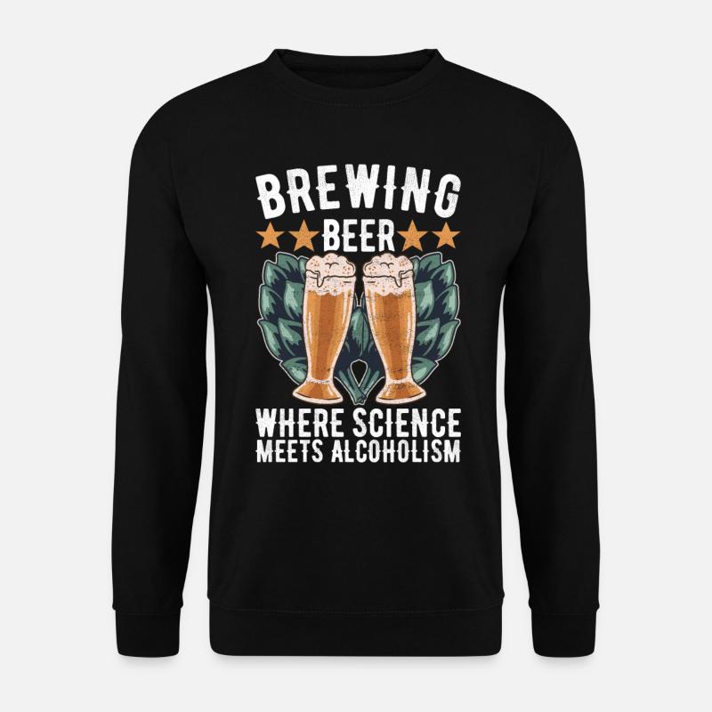 Beer Brewer Beer Brewing - Unisex Sweatshirt - black