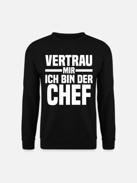 Arbeit Kollegen Büro Teamleiter Führungskraft Chef - Unisex Pullover - Schwarz
