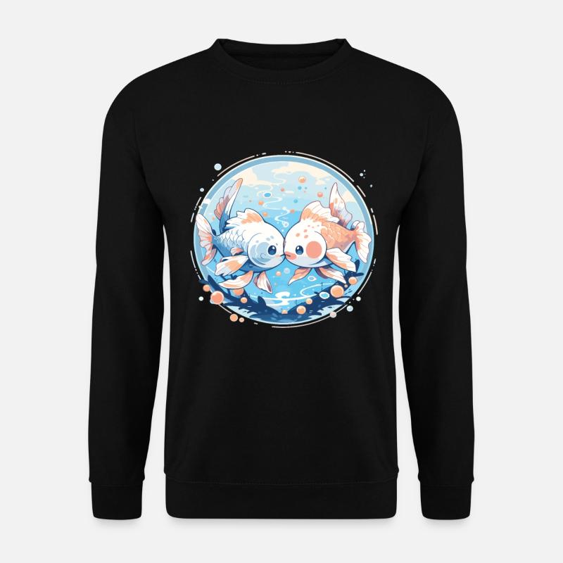 Goldfische - Unisex Pullover - Schwarz