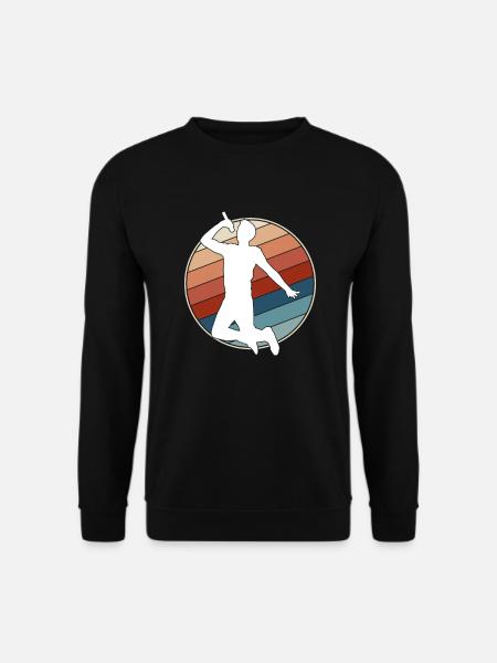 Singing Retro - Unisex Sweatshirt - black