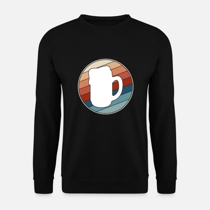 Beer Retro - Unisex Sweatshirt - black