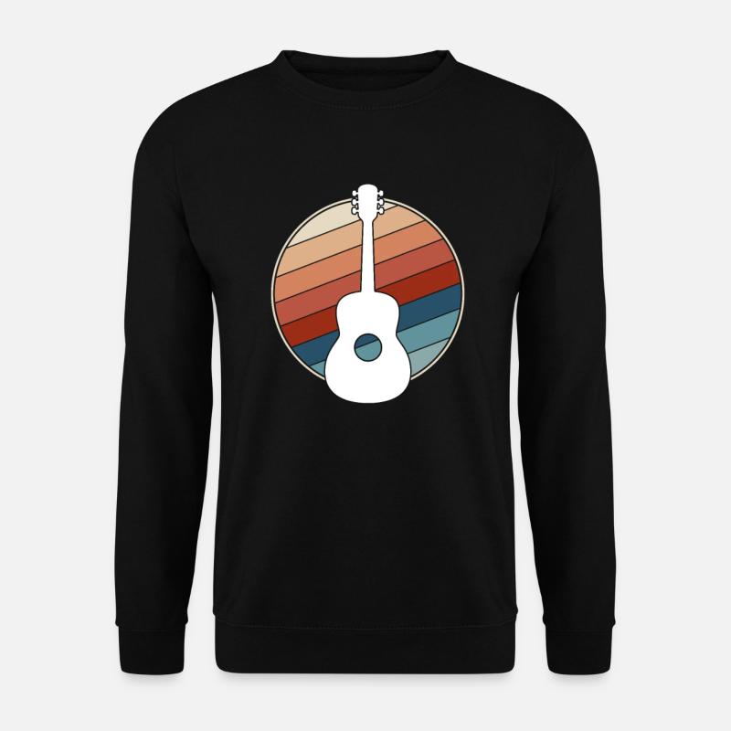 Guitar retro - Unisex Sweatshirt - black