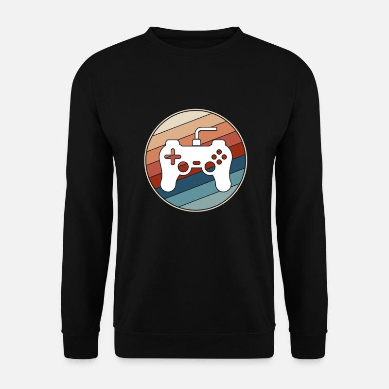 Gaming Retro - Unisex Pullover - Schwarz