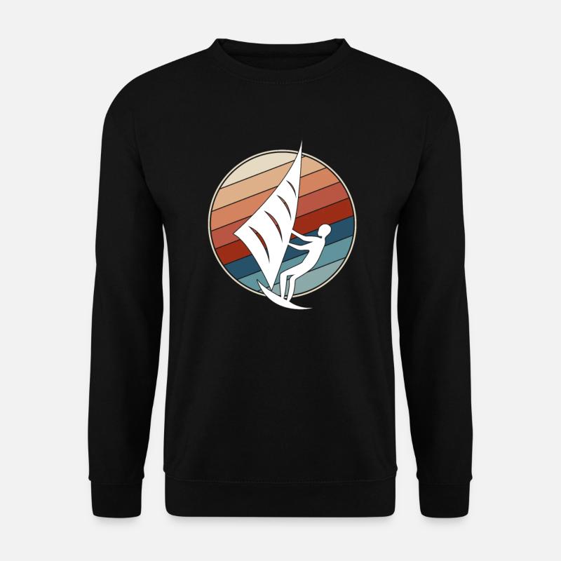 Kite Retro - Unisex Sweatshirt - black