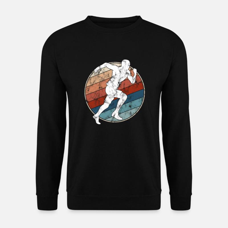 Jogging Retro - Unisex Sweatshirt - black