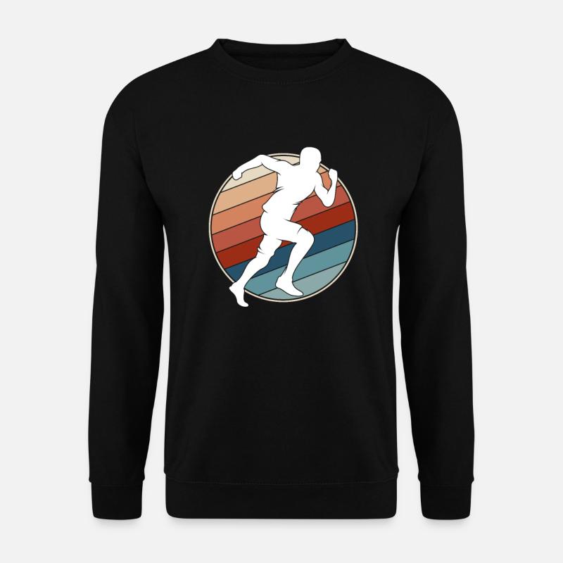 Jogging Retro - Unisex Sweatshirt - black