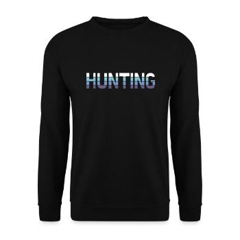 Jagd - Unisex Pullover - Schwarz - Vorne - Alina (178cm) & Michal (187cm)