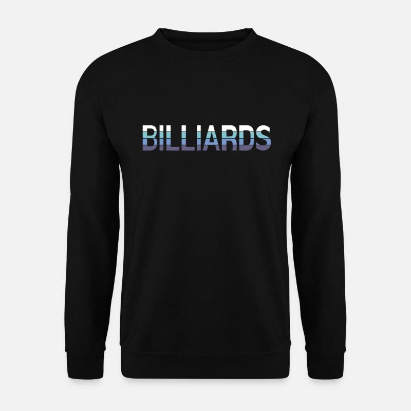 Billiards - Unisex Sweatshirt - black