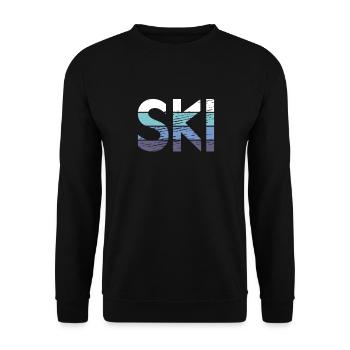 Ski - Sweat-shirt Unisexe - noir - Devant - Alina (178cm) & Michal (187cm)